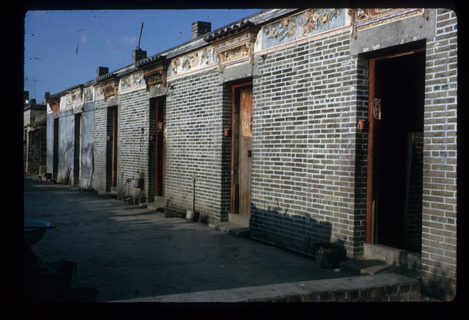 Terrace of houses