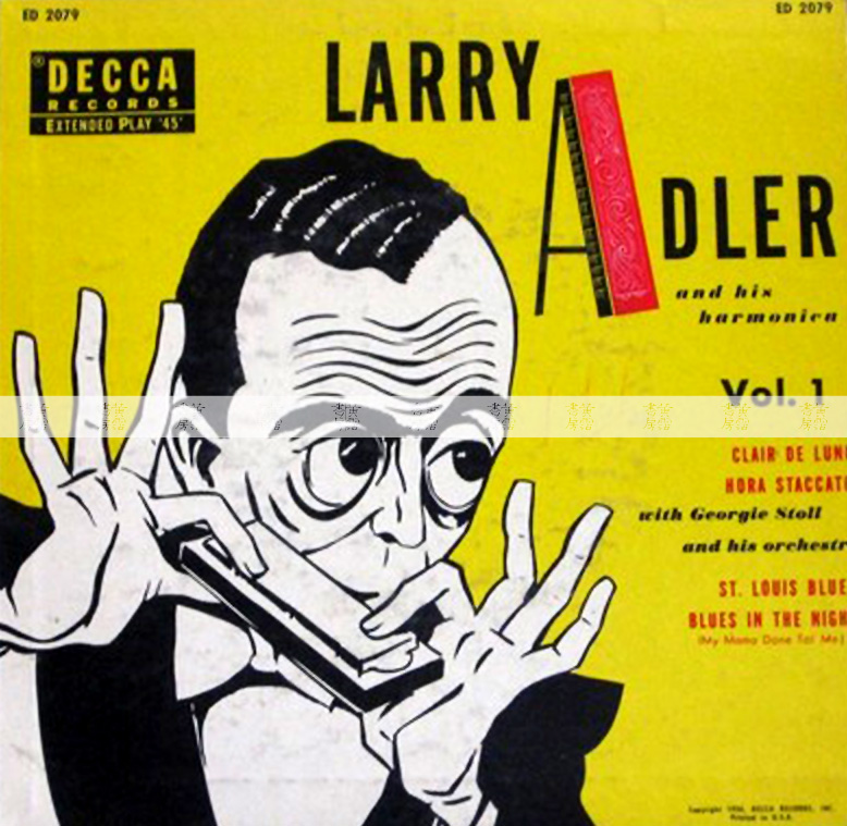 Larry Adler And His Harmonica, Vol. 1