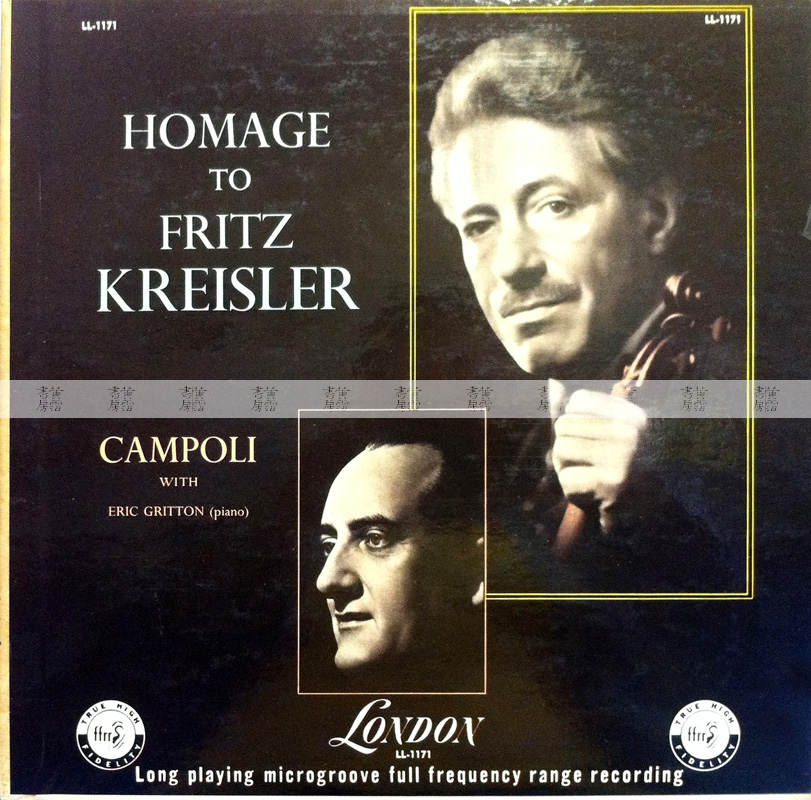 Alfredo Campoli, Homage to Fritz Kreisler