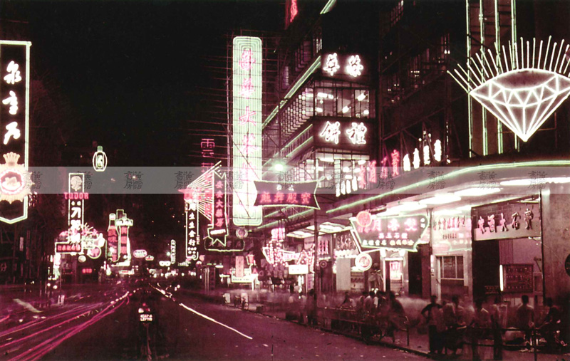 從北河街望向大埔道 1962