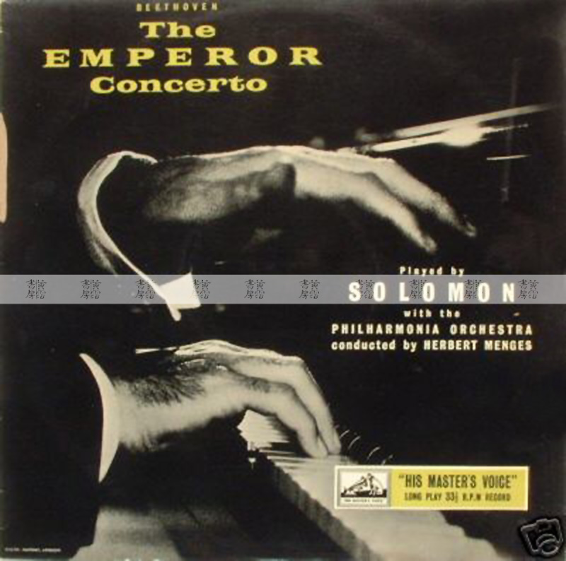 Solomon, Beethoven, The Emperor Concerto, 1953